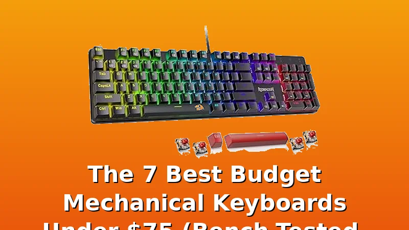 The 7 Best Budget Mechanical Keyboards Under $75 (Bench-Tested, Not Spec-Sheeted) - ClackCabin review with measurements and honest opinion