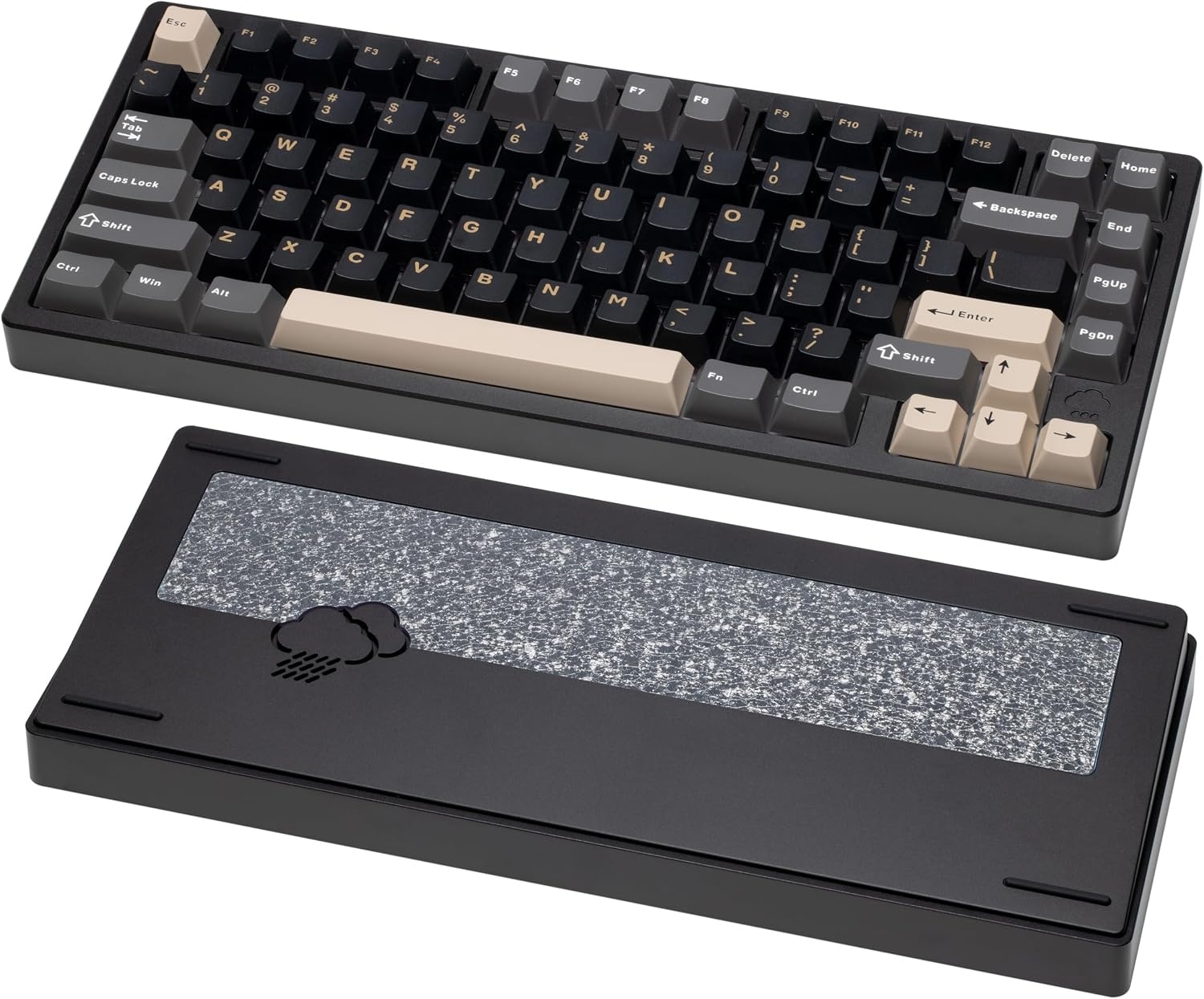WOBKEY Rainy 75 CNC aluminum mechanical keyboard