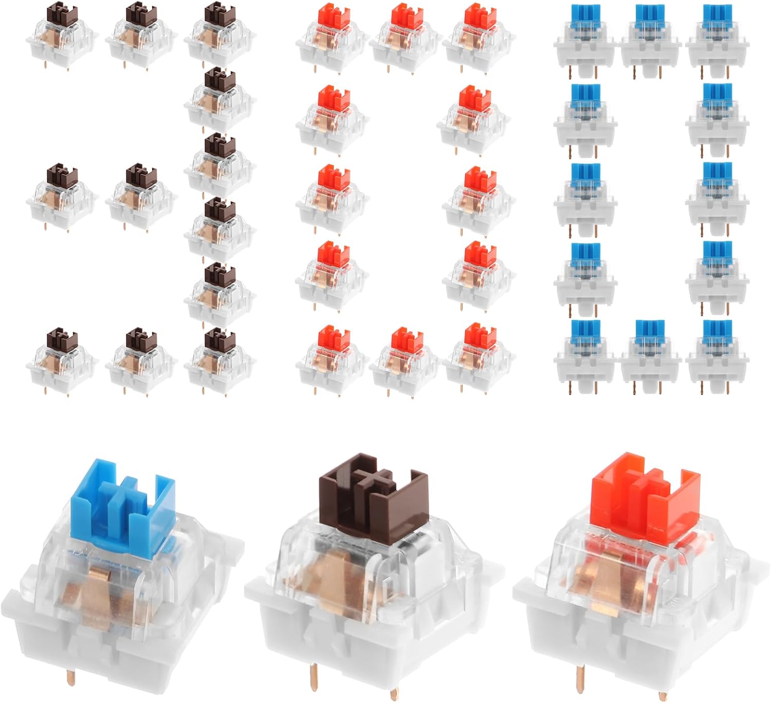 300Pcs 3-Pin Assorted (B0GXFKJCJV)